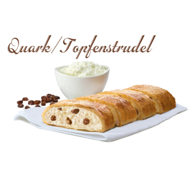 TK Quarkstrudel gebacken port.