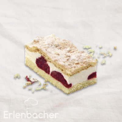 Erl Flockensahne-Schnitte