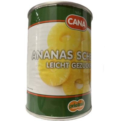 Ananas in Scheiben 580ml