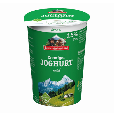 Naturjoghurt 1,5% 500gr.@