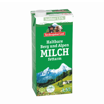 Bergbauern-H-Milch 1,5% 1ltr