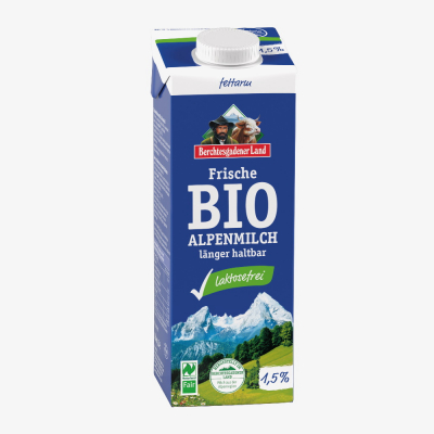 Bio Alpenmilch laktosefrei @