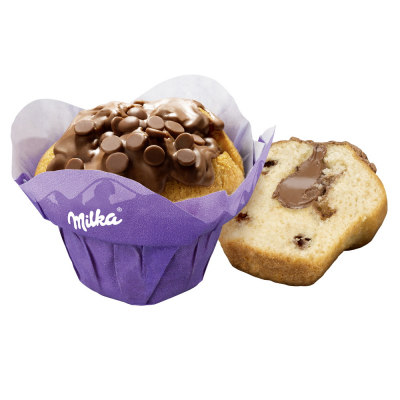 B&B Milka Muffin gefüllt