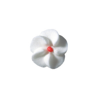 Bom Zucker Blumen weiss @