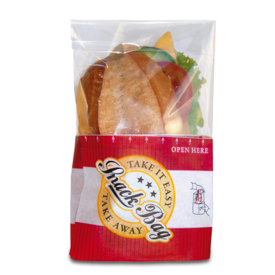 Snack Bag Medium rot @