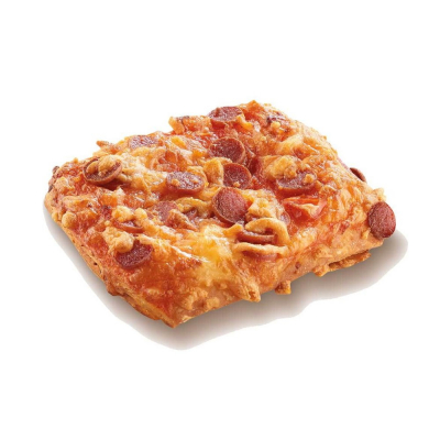 Gefüllte Pizzaschnitte Salami