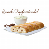 TK Quarkstrudel gebacken port.