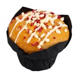 B&B Muffin Raspb.White Choc @