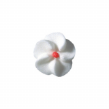 Bom Zucker Blumen weiss @