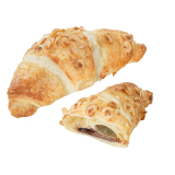 Buttercroissant mit Nuss-Nouga