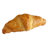 Buttercroissant mit Schokocrem